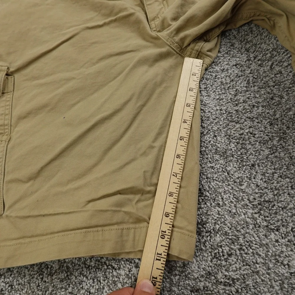 Carhartt‎ Shorts Mens 50 Brown Tan Rugged Flex Relaxed Canvas Cargo Work Stretch
